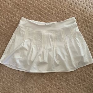 White Athleta Skort
